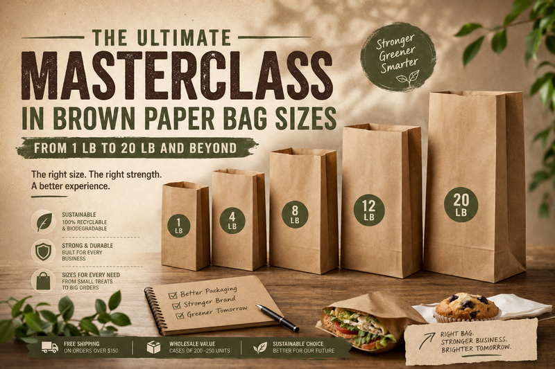 The Ultimate Masterclass in Brown Paper Bag Sizes: From 1 lb to 20 lb and Beyond