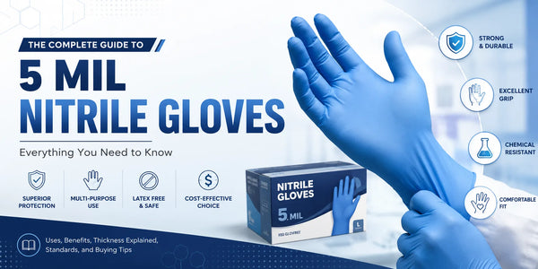 The Complete Guide to 5 Mil Nitrile Gloves