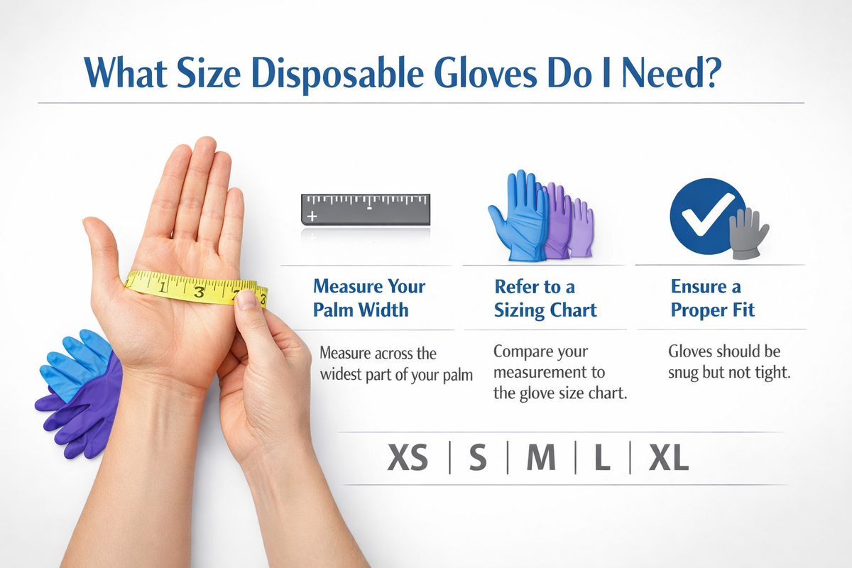 How Do I Know What Size Disposable Glove To Buy