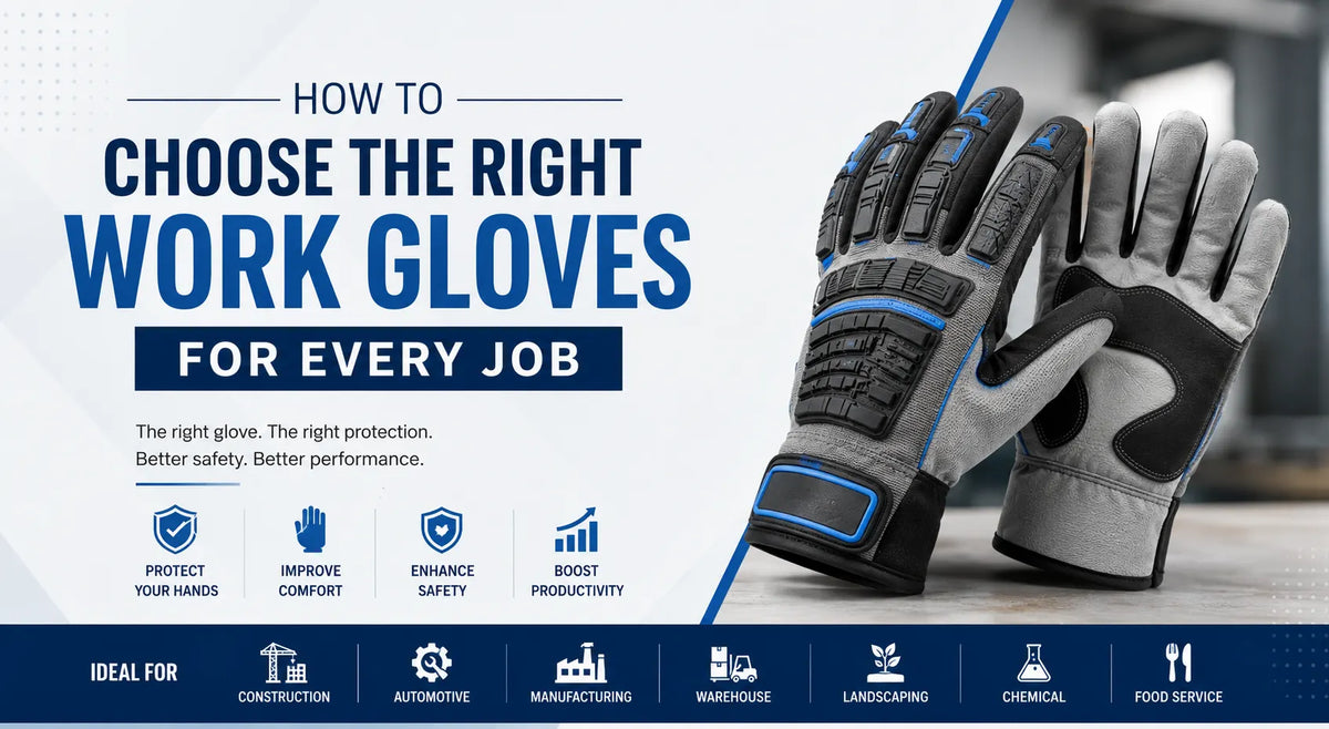 How to Choose the Right Work Gloves for Every Job