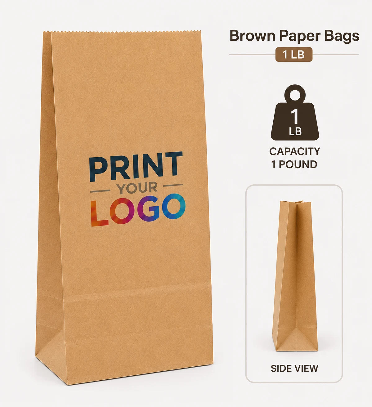 Customised Paper bag 1lb