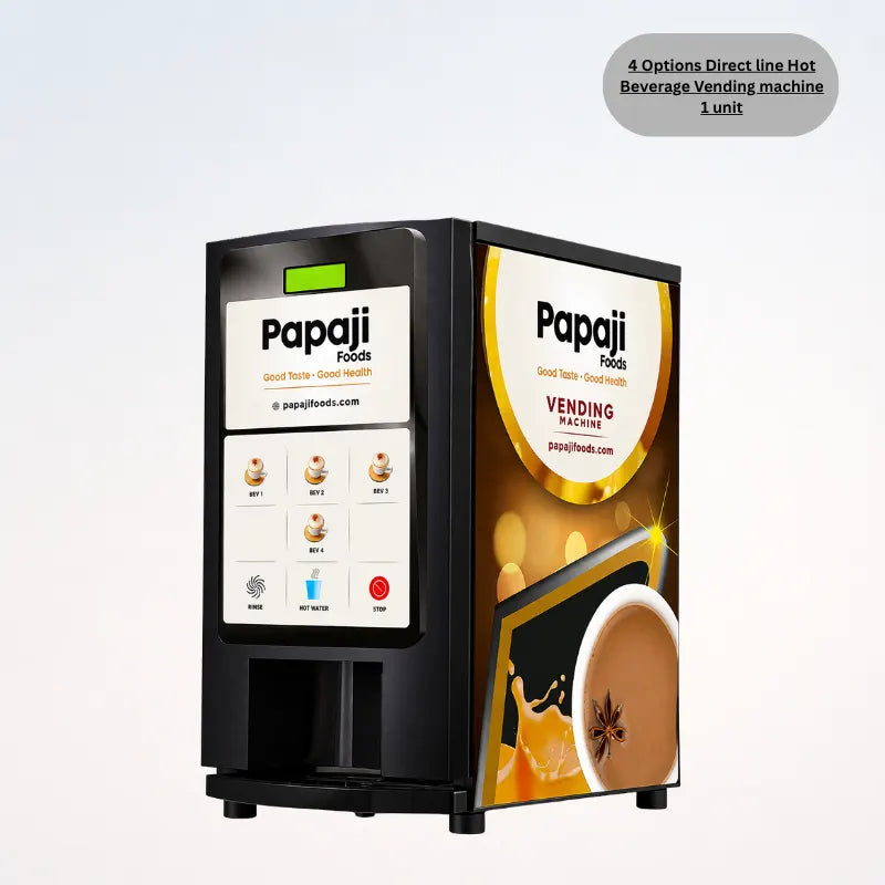 Option 4 Direct 4 Options Tea & Coffee Vending Machine in Canada
