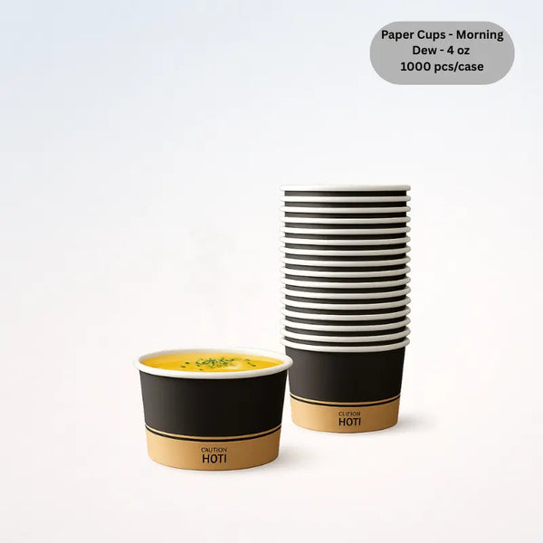 Paper Cups - Morning Dew - 4 oz