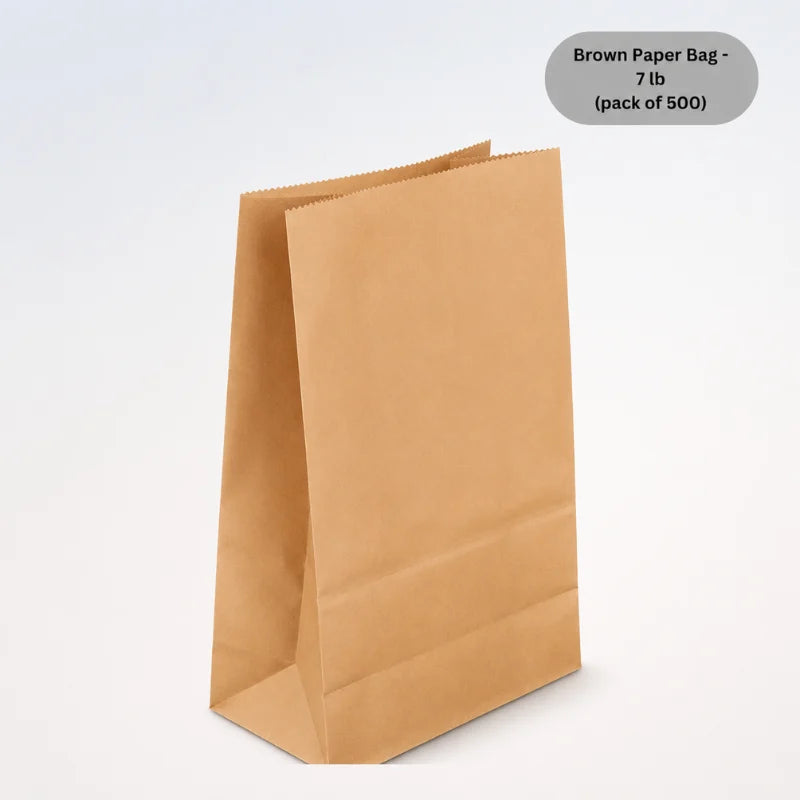 Brown Paper Bag - 7 lb