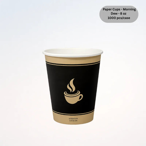 Paper Cups - Morning Dew - 8 oz