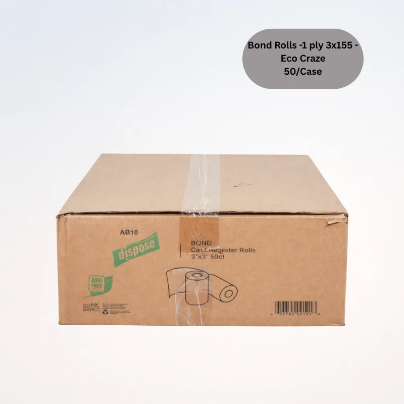 Bond Rolls -1 ply 3x155 -Eco Craze