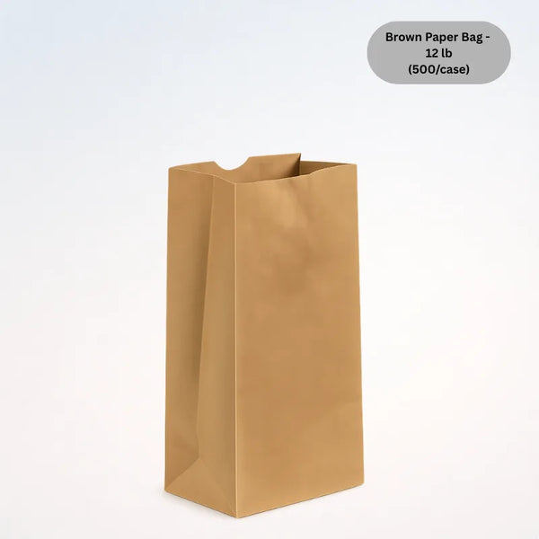 Brown Paper Bag - 12 lb