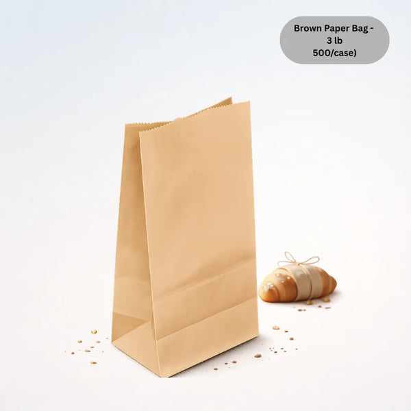 Brown Paper Bag - 3 lb