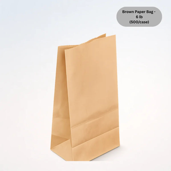 Brown Paper Bag - 6 lb