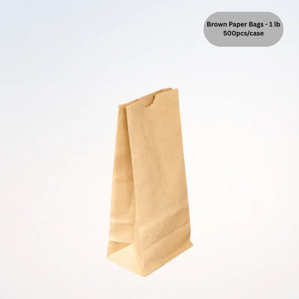 Brown Paper Bags - 1 lb
