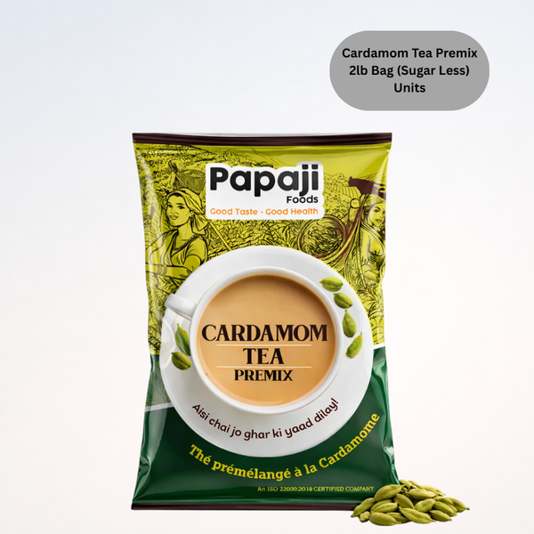 Cardamom Tea Premix 2lb Bag (Sugar Less)