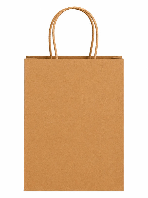 Custom Printed Gem Kraft Paper Bags (5.3