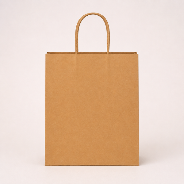 Custom Kraft Paper Bag - Twisted Handle -10