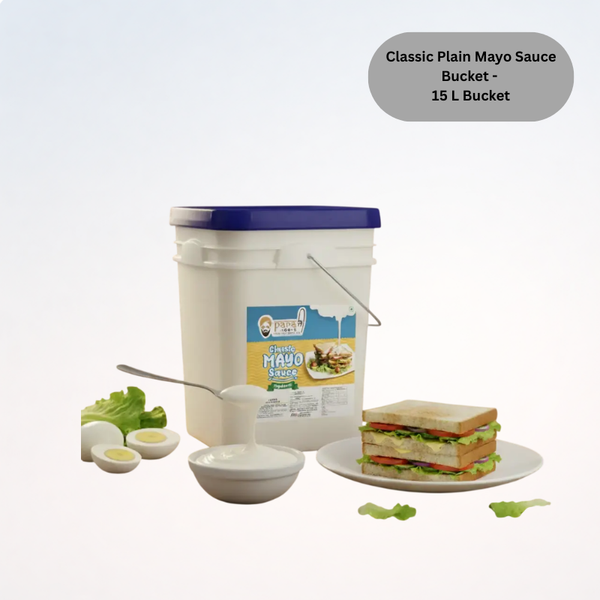 Classic Plain Mayo Sauce Bucket - 15 L