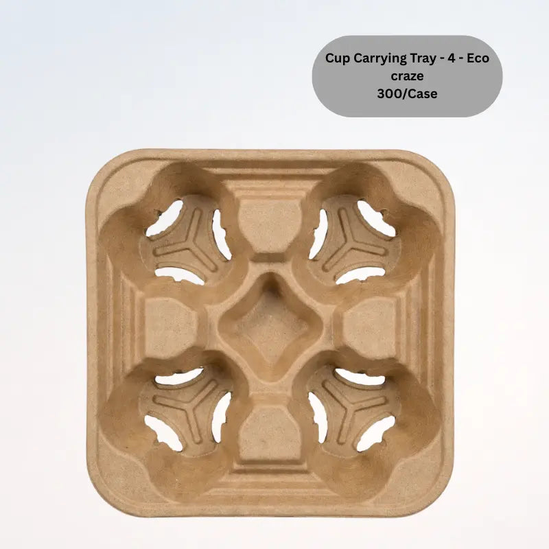 Cup Carrying Tray - 4 - Eco craze