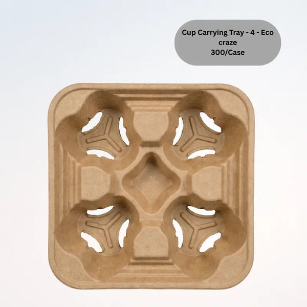 Cup Carrying Tray - 4 - Eco craze