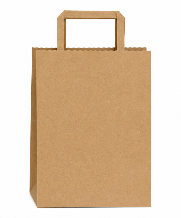 Custom Printed Cub Kraft Paper Bags 8.5