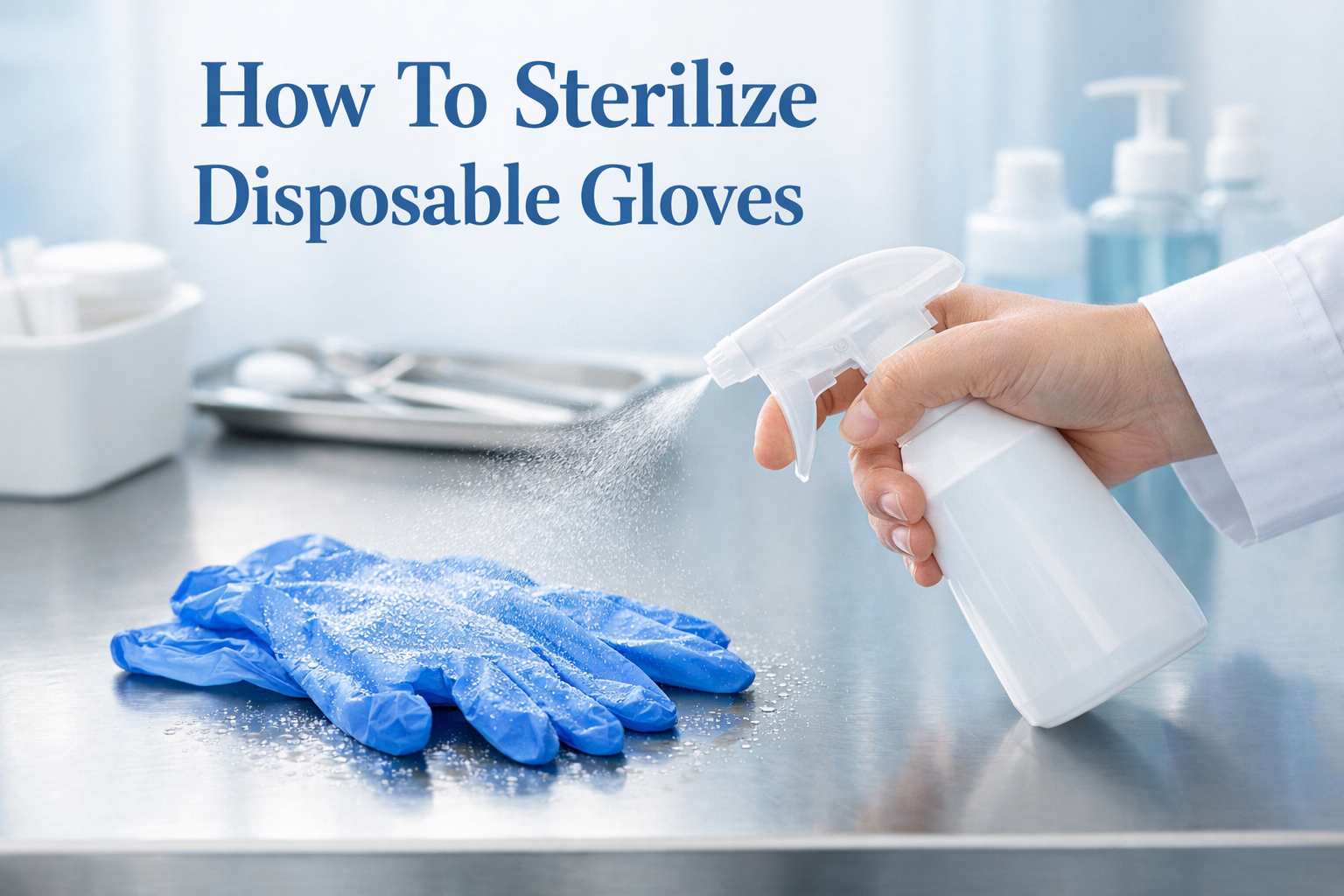 How To Sterilize Disposable Gloves