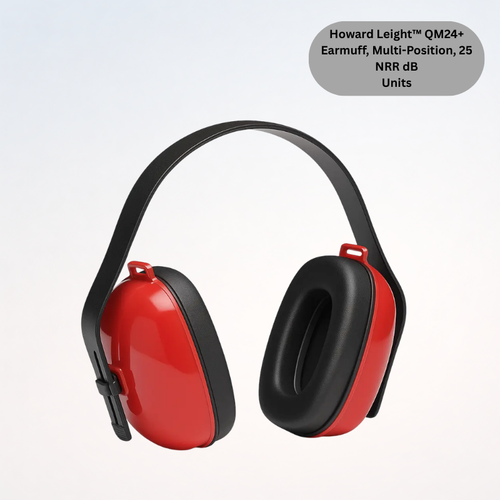 Howard Leight™ QM24+ Earmuff, Multi-Position, 25 NRR dB