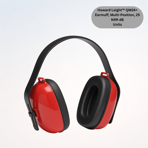 Howard Leight™ QM24+ Earmuff, Multi-Position, 25 NRR dB
