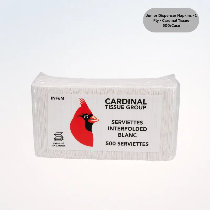 Junior Dispenser Napkins - 1 Ply - Cardinal Tissue
