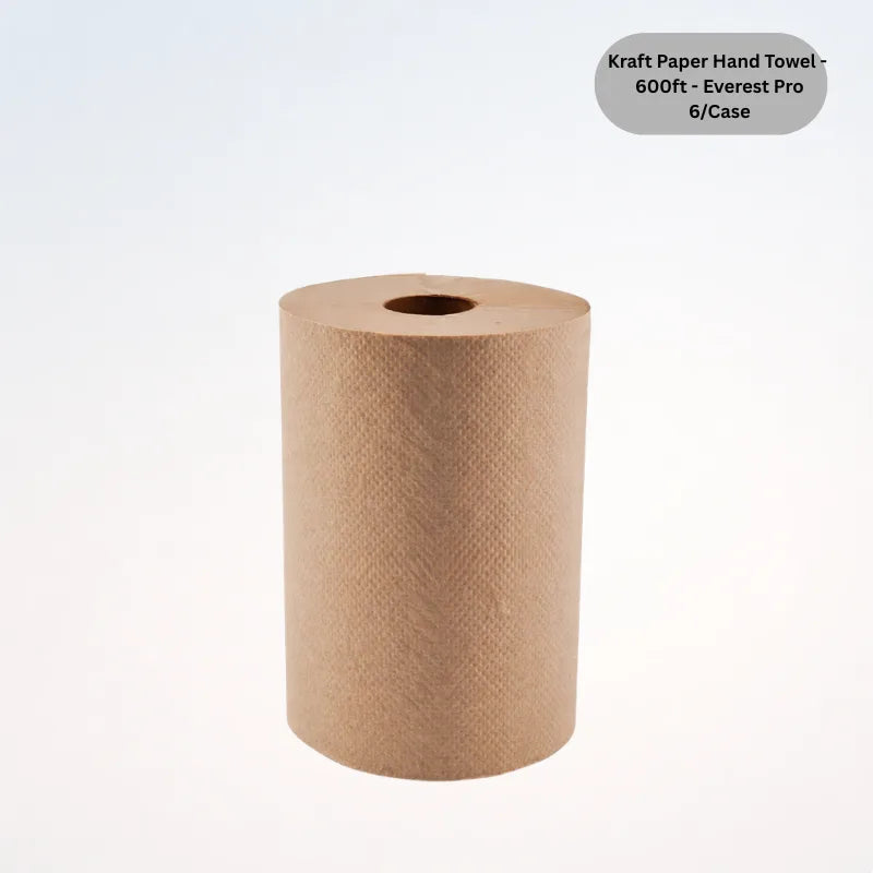 Kraft Paper Hand Towel - 600ft - Everest Pro