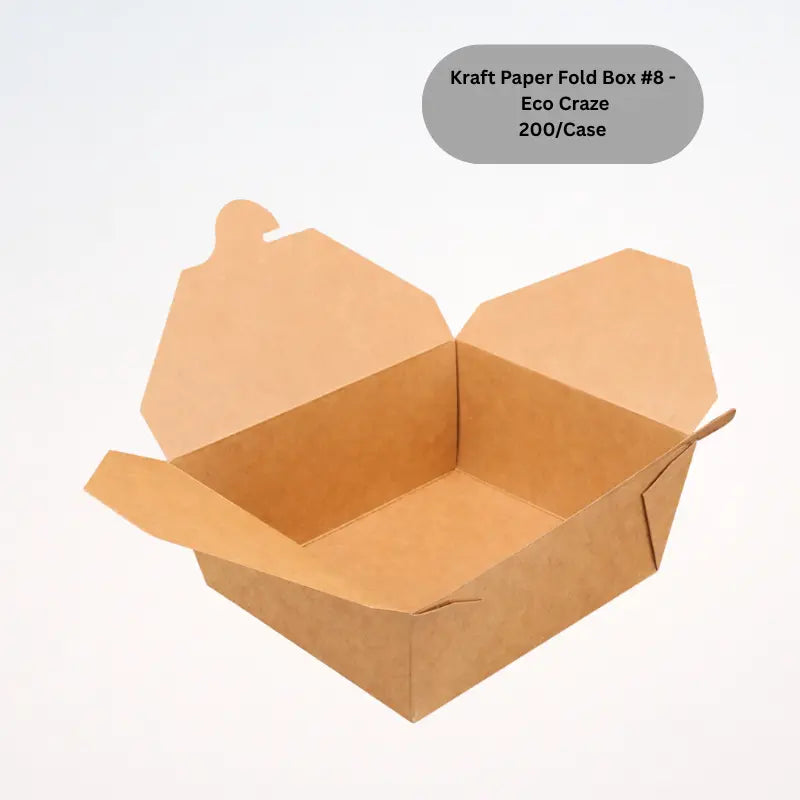Kraft Paper Fold Box #8 - Eco Craze