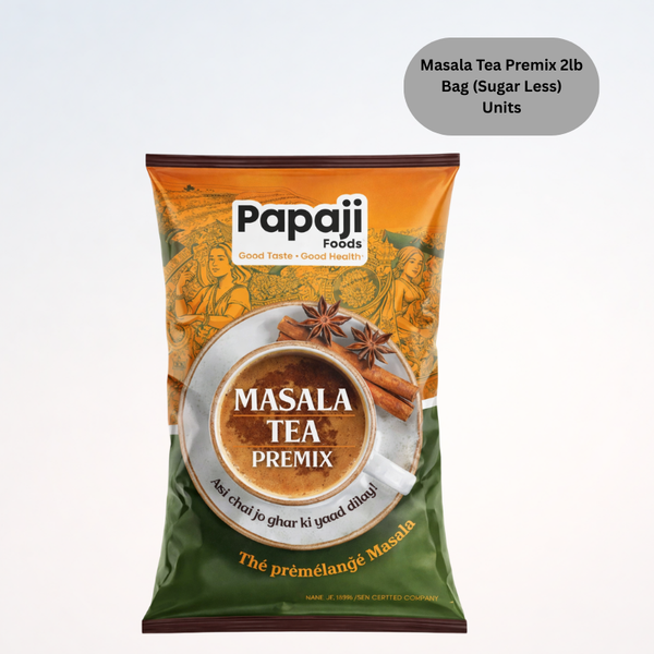 Masala Tea Premix 2lb Bag (Sugar Less) Units