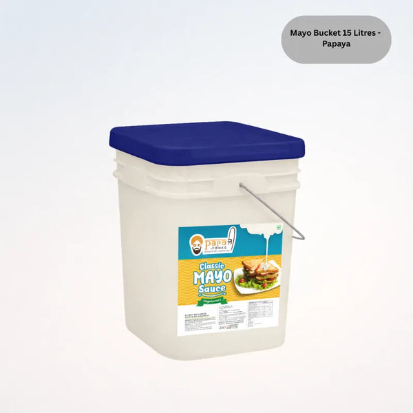 Mayo Bucket 15 Litres - Papaya