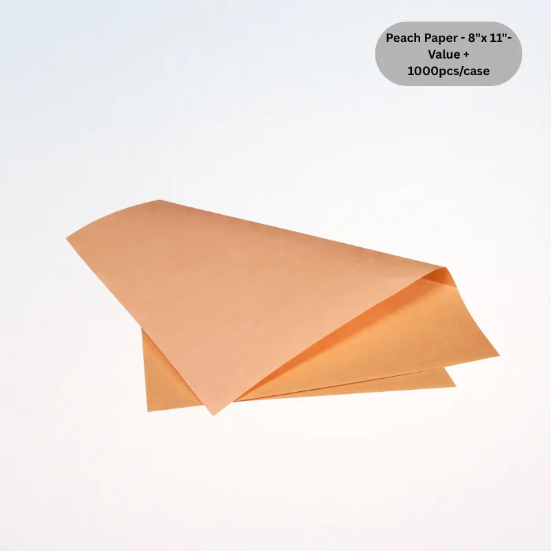 Peach Paper - 8"x 11"-Value +