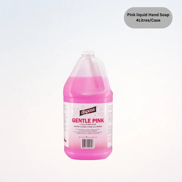 Pink liquid Hand Soap