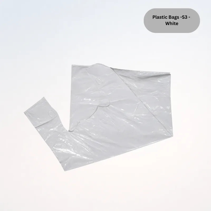 Plastic Bags -S3 - White
