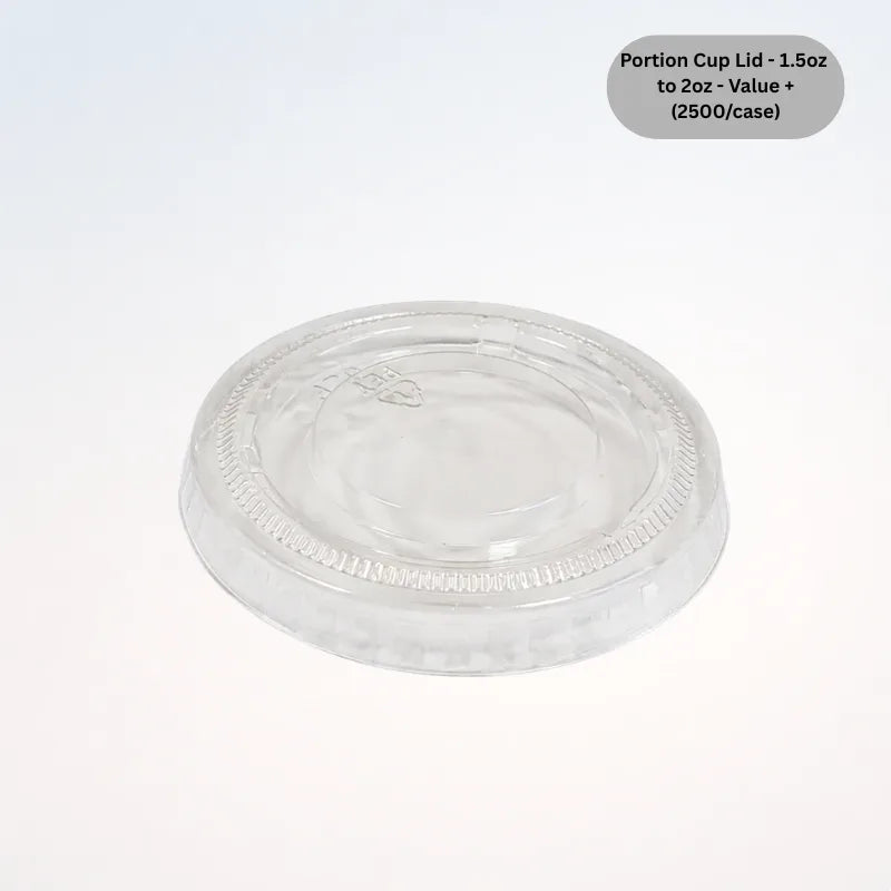 Portion Cup Lid - 1.5oz to 2oz - Value +