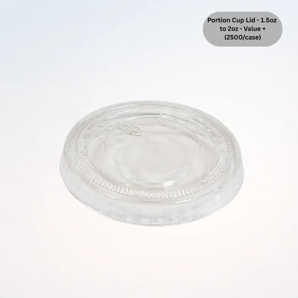 Portion Cup Lid - 1.5oz to 2oz - Value +