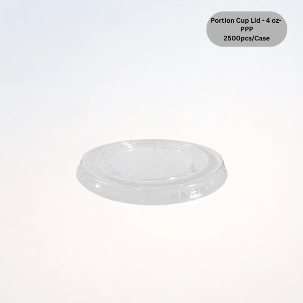 Portion Cup Lid - 4 oz- PPP