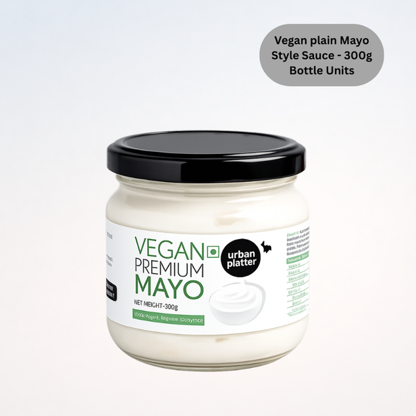 Vegan plain Mayo Style Sauce - 300g Bottle
