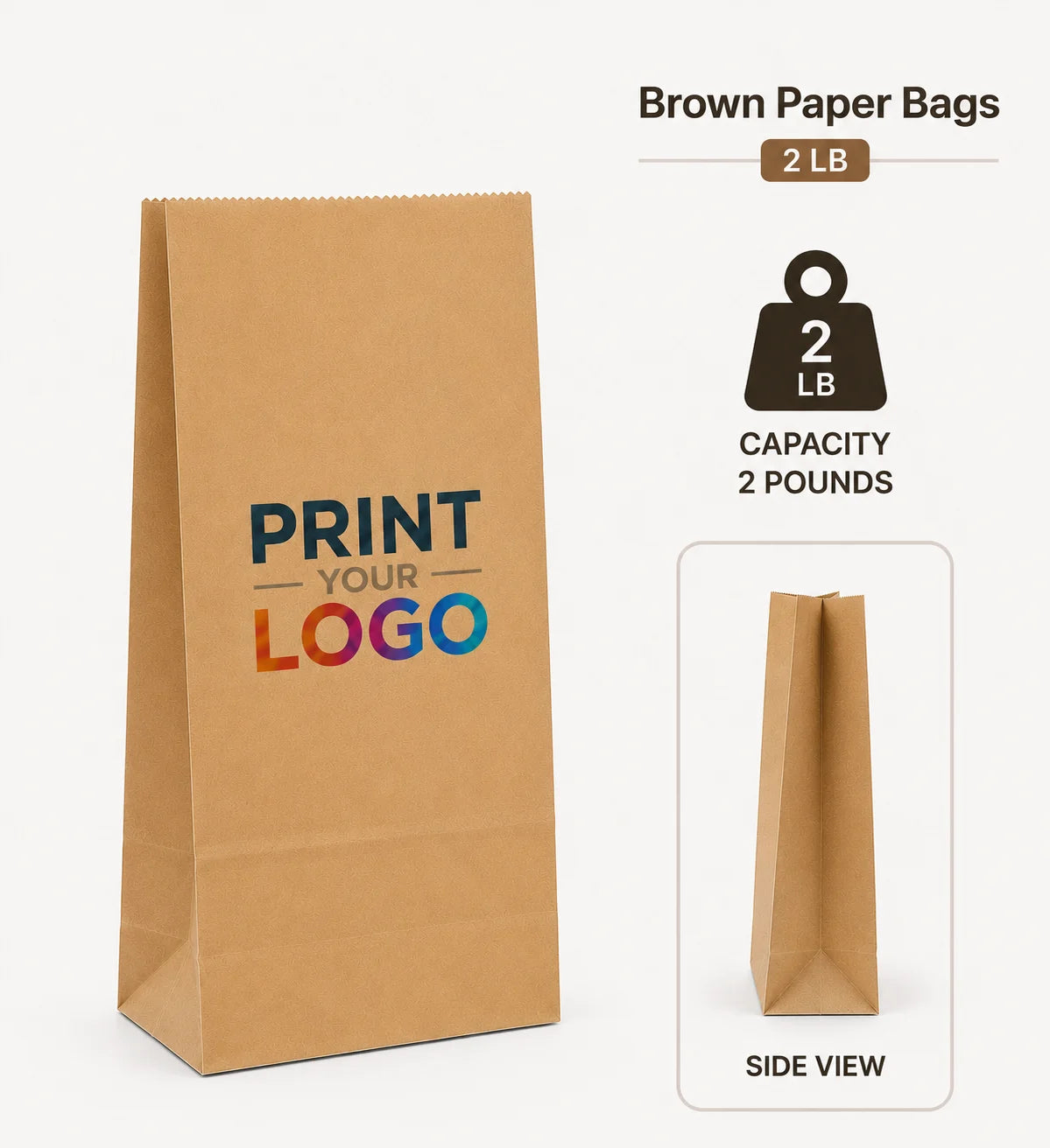 Customised Paper bag 2 lb