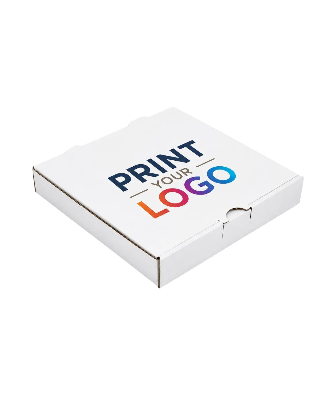 12" x 12" - Custom White Pizza Boxes