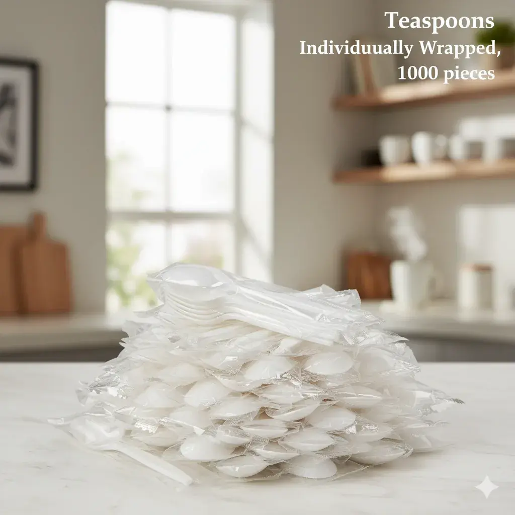 individually wrapped teaspoons.webp
