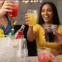 10 OZ Transluent plastic cups in parties (1).webp