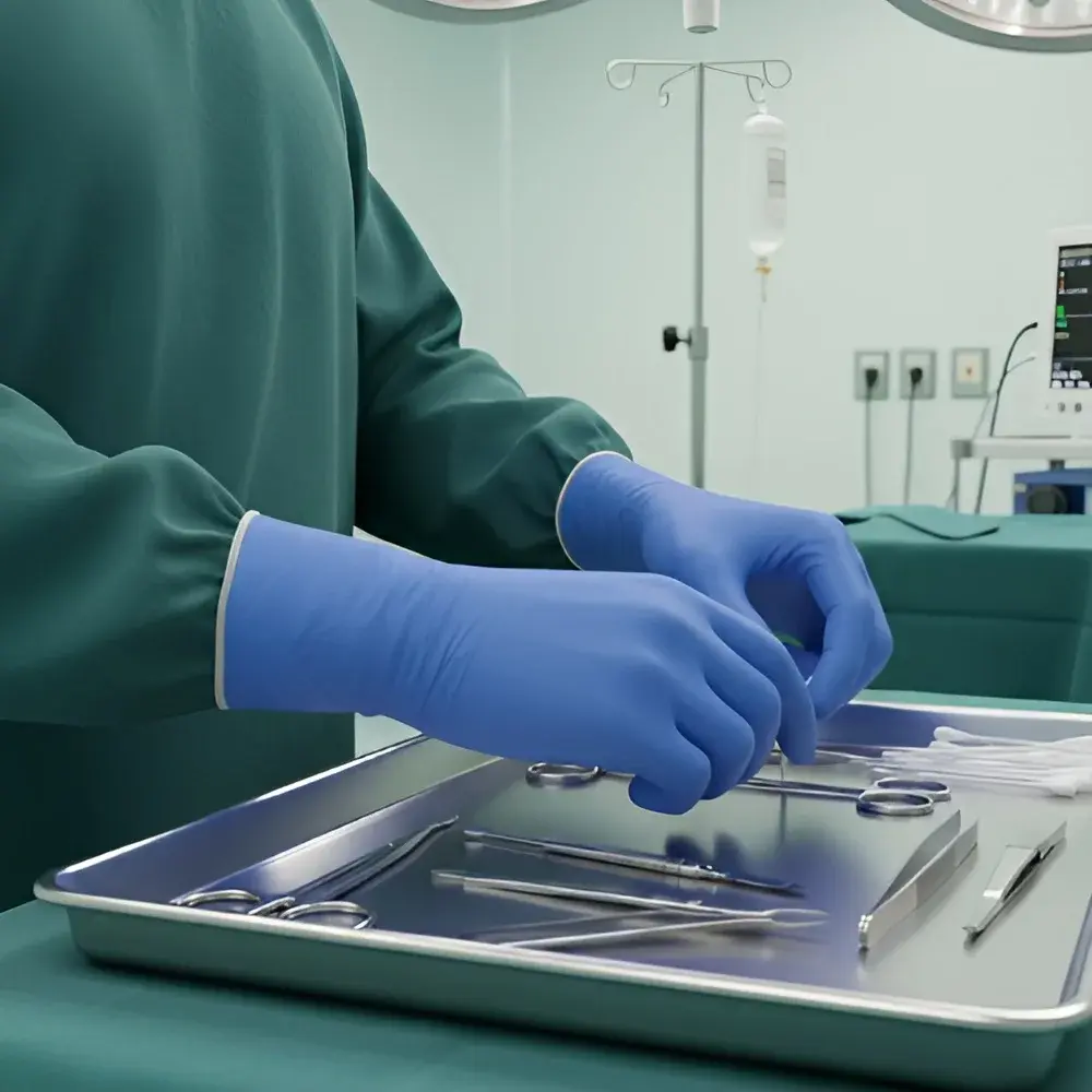 BLUE 5MIL NITRILE GLOVES IN MEDICAL USE.webp