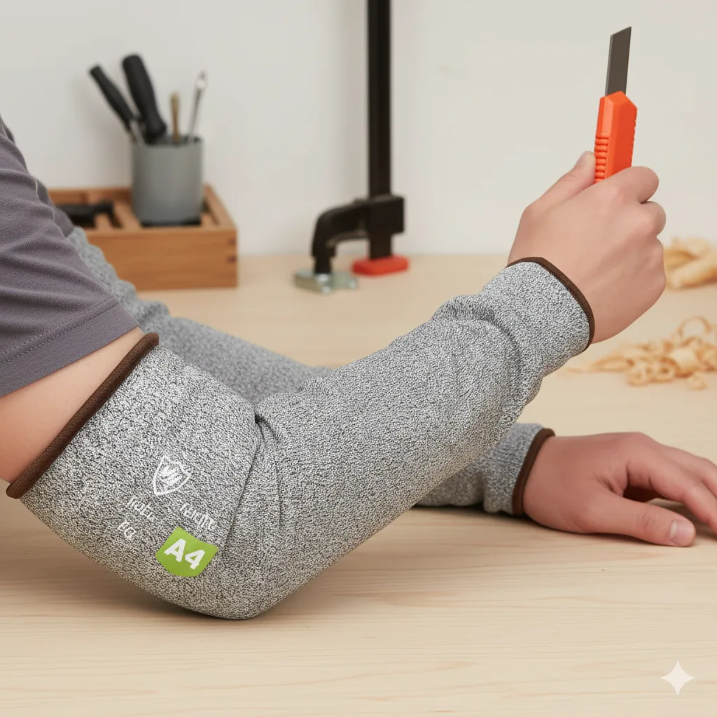 [DEFAULT66] Arm sleeves cut resistant Level 4 