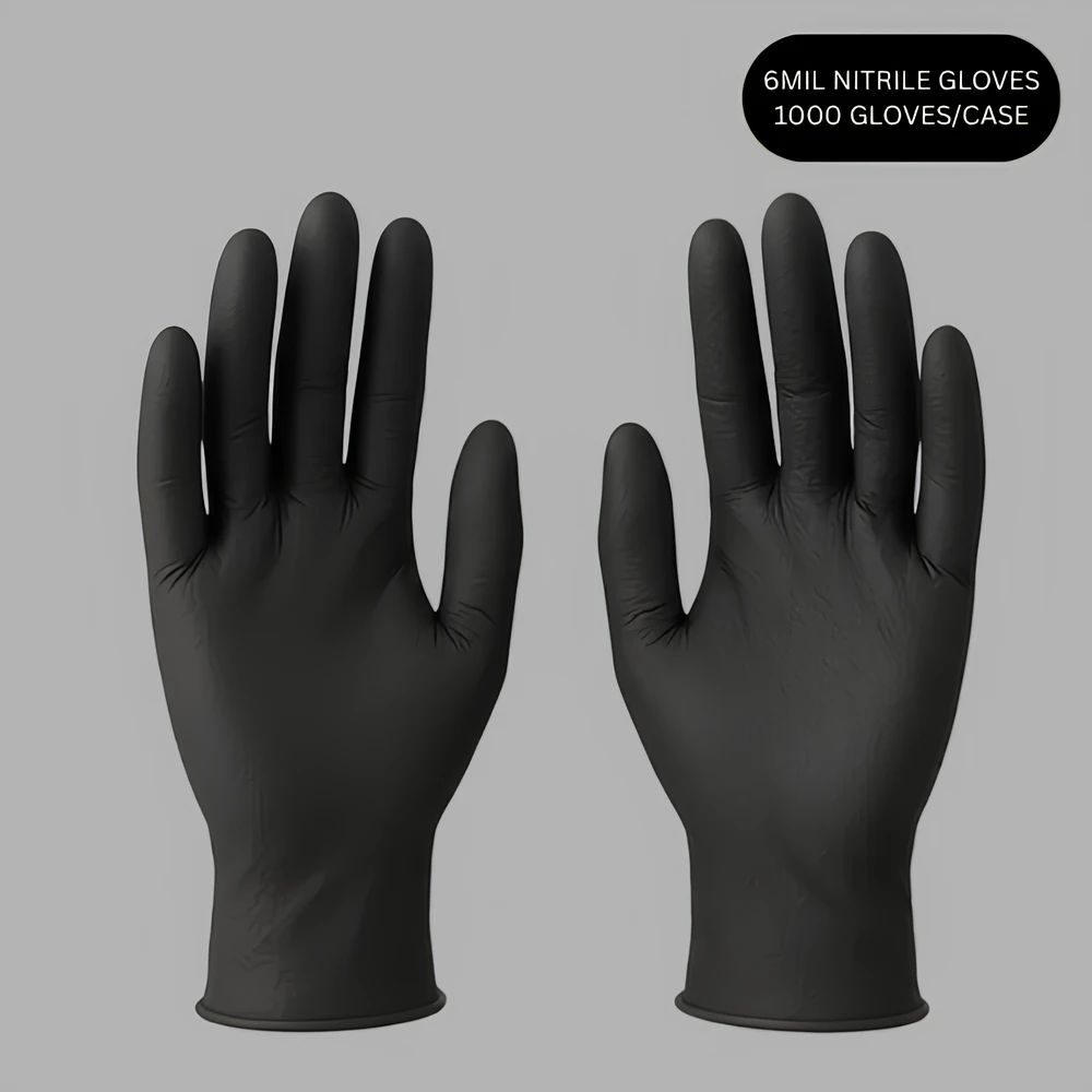 Touchflex 6-mil Nitrile Gloves