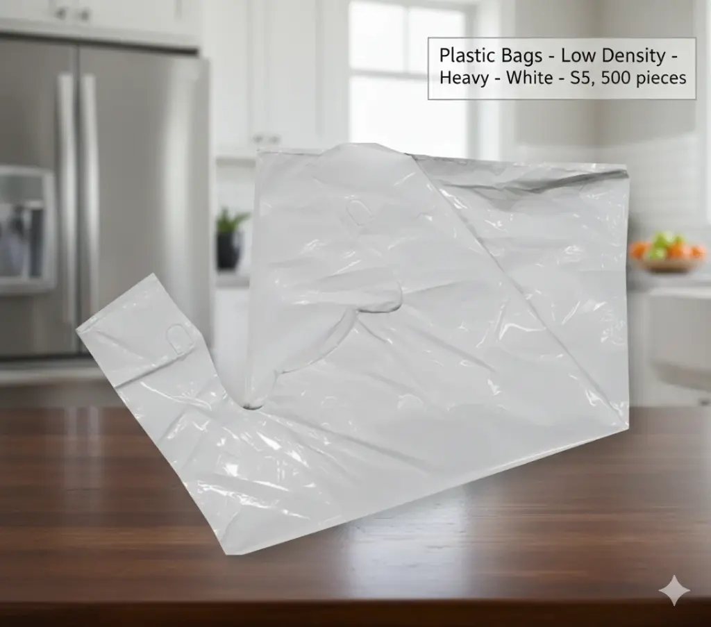 Plastic Bags - Low Density - White - S5