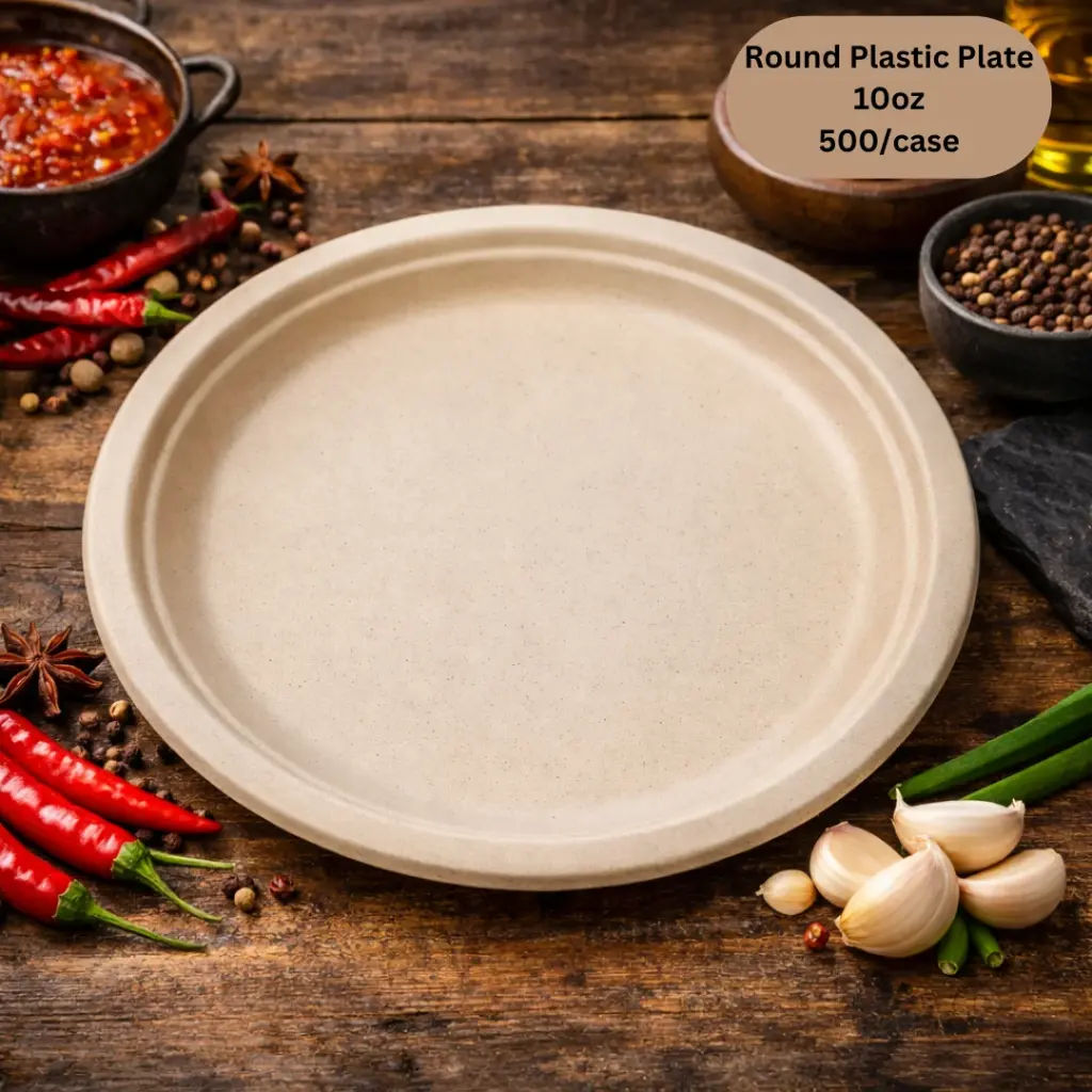 Round Paper Plates - 10'