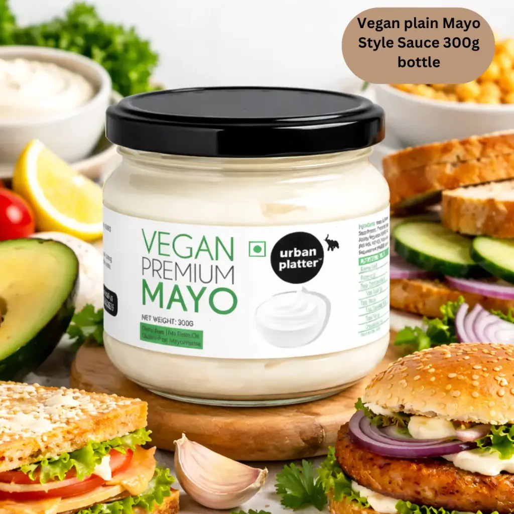 Vegan plain Mayo Style Sauce 300g bottle