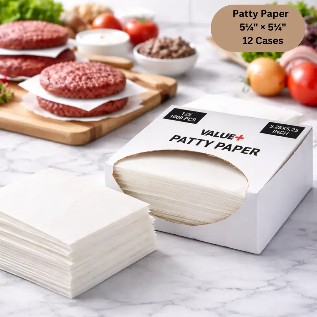 Patty Paper - 5¼ X 5¼(12 Cases)
