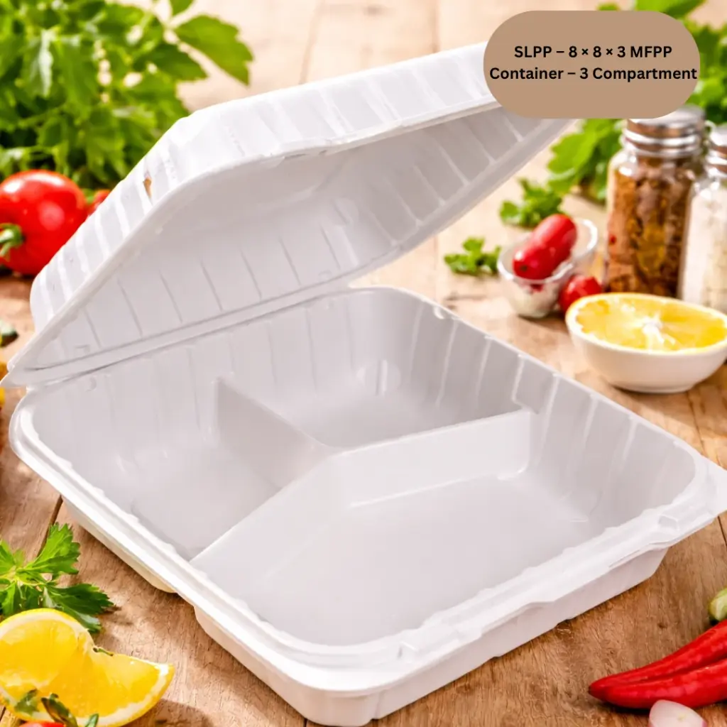 SLPP - 8x8x3 MFPP Container - 3 Comp 