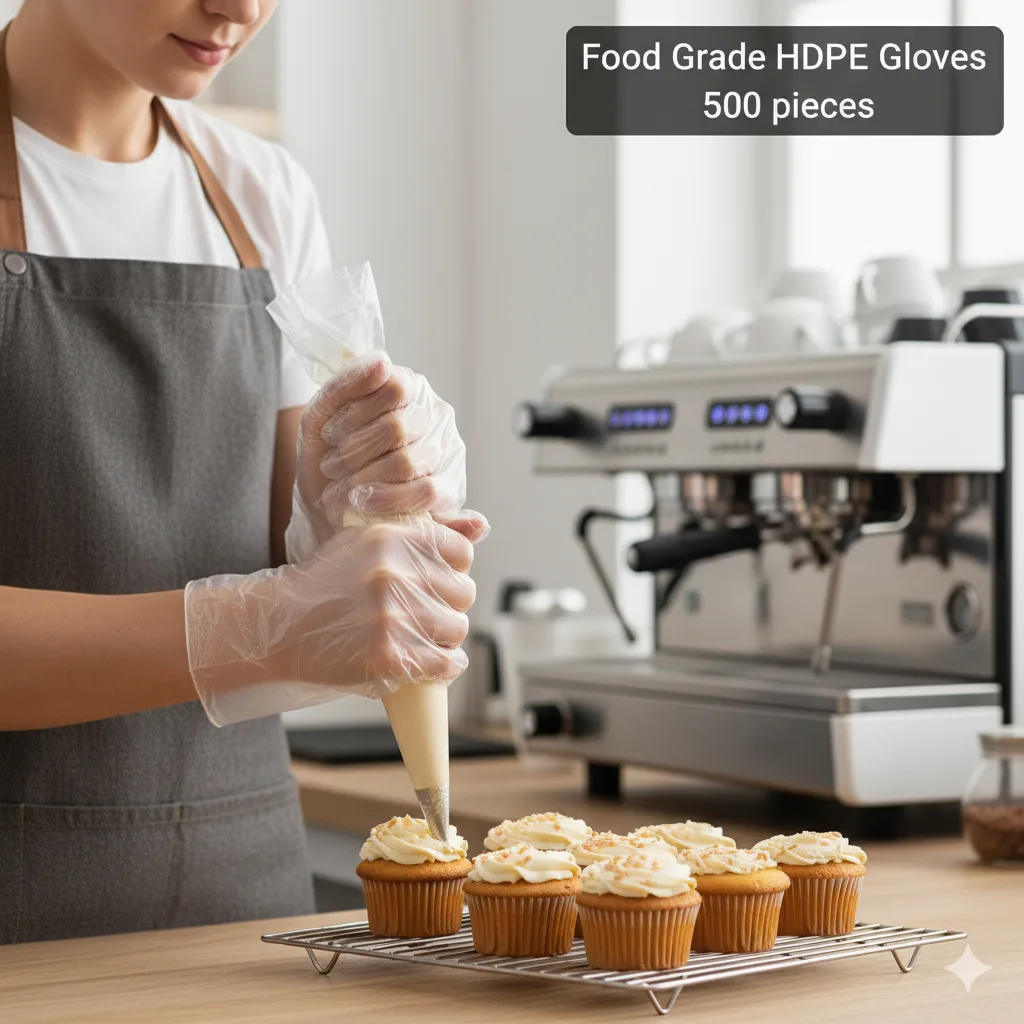 Food Grade HDPE Gloves