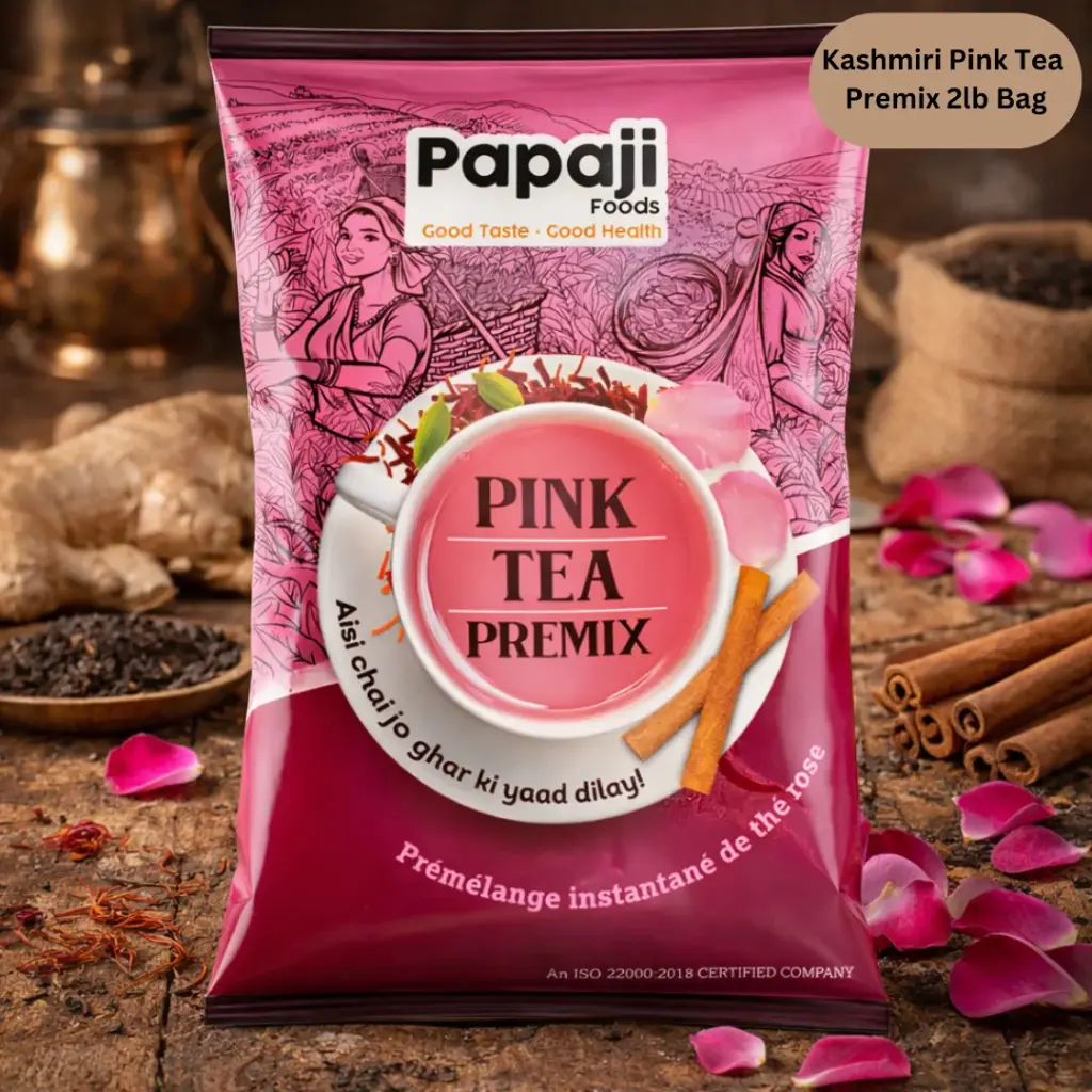 [PTEA04] Kashmiri Pink Tea Premix 2lb Bag